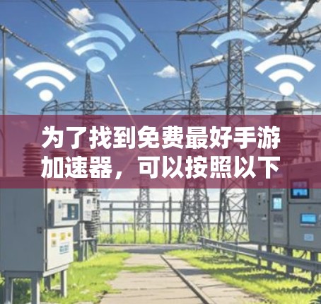 为了找到免费最好手游加速器，可以按照以下步骤进行