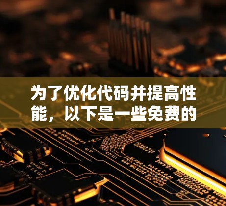 为了优化代码并提高性能,以下是一些免费的加速器推荐,供你参考 为了优化代码并提高性能,以下是一些免费的加速器推荐,供你参考