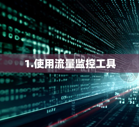 1.使用流量监控工具
