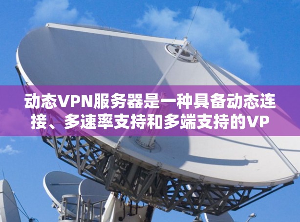动态VPN服务器是一种具备动态连接、多速率支持和多端支持的VPN服务器，旨在为用户提供灵活、安全的网络连接体验。以下是关于动态VPN服务器的详细分析