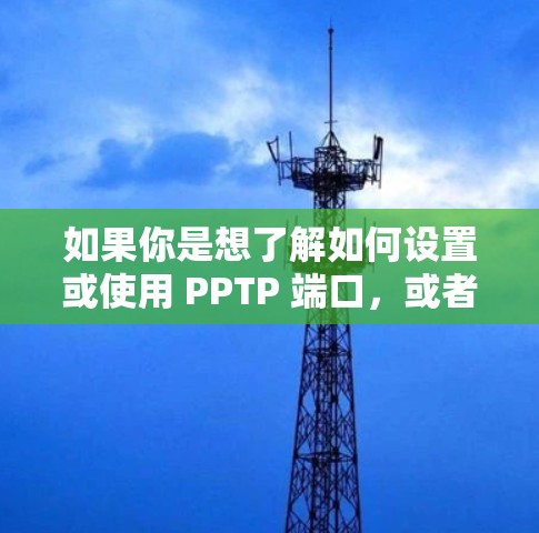 如果你是想了解如何设置或使用 PPTP 端口,或者有其他相关问题,请提供更多上下文信息,我会尽力帮助你 如果你是想了解如何设置或使用 PPTP 端口,或者有其他相关问题,请提供更多上下文信息,我会尽力帮助你