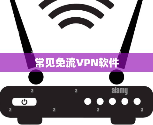 常见免流VPN软件