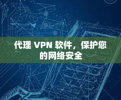 代理 VPN 软件，保护您的网络安全