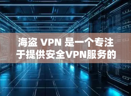 海盗 VPN 是一个专注于提供安全VPN服务的平台，提供多种版本和不同的特点，适合不同用户的需求。以下是关于海盗 VPN 的详细总结