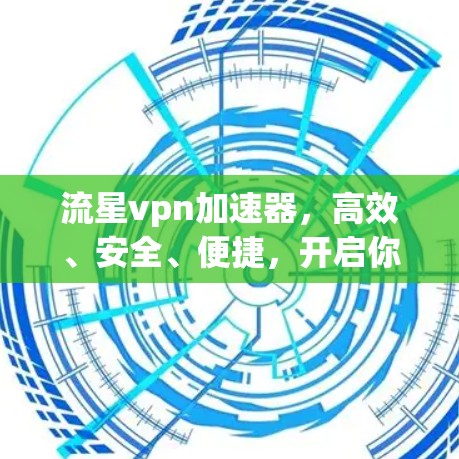 流星vpn加速器，高效、安全、便捷，开启你的VPN之旅！