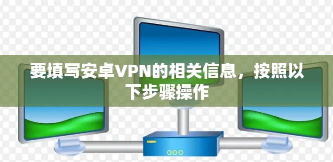 要填写安卓VPN的相关信息，按照以下步骤操作
