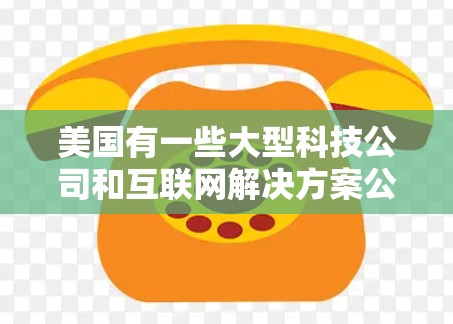 美国有一些大型科技公司和互联网解决方案公司提供免费的VPN服务，这些服务通常基于他们的内部网络和数据。以下是一些使用免费VPN服务的美国公司和公司