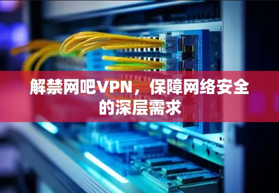 解禁网吧VPN，保障网络安全的深层需求