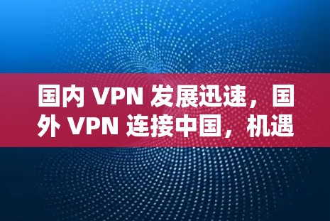 国内 VPN 发展迅速,国外 VPN 连接中国,机遇与挑战 国内 VPN 发展迅速,国外 VPN 连接中国,机遇与挑战