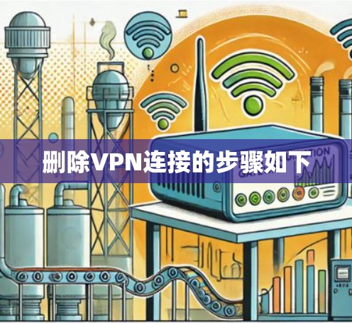 删除VPN连接的步骤如下