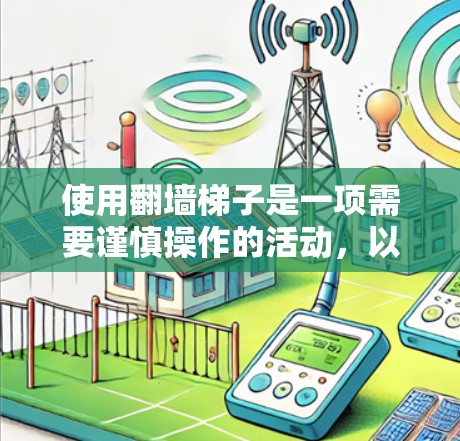 使用翻墙梯子是一项需要谨慎操作的活动，以下是一步步的指南