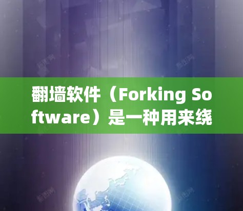 翻墙软件（Forking Software）是一种用来绕过网络防火墙或阻止某些流量的软件工具。它通过修改服务器的请求或响应来实现对服务器的访问，从而绕过防火墙的限制。以下是对翻墙软件体验效果的分析