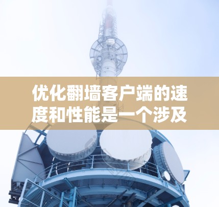 优化翻墙客户端的速度和性能是一个涉及多个方面的复杂问题。以下是一些详细的优化技巧，帮助你提升客户端的运行效率