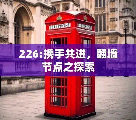 226:携手共进，翻墙节点之探索