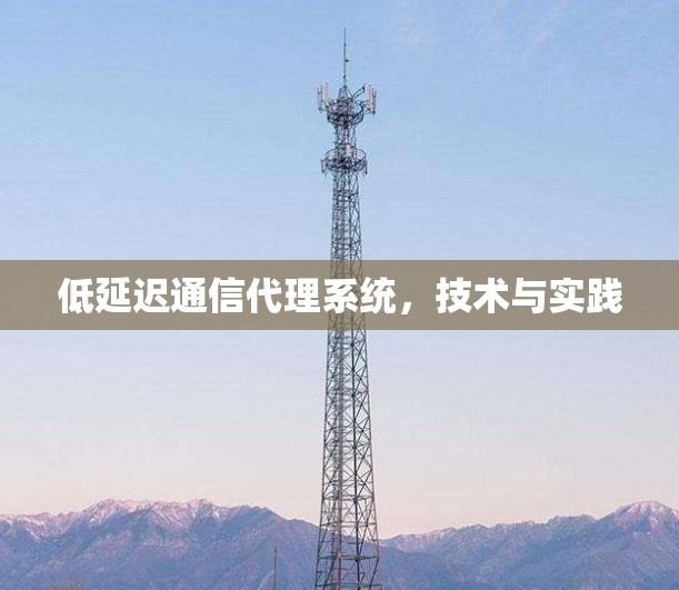 低延迟通信代理系统，技术与实践