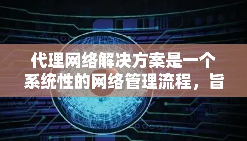 代理网络解决方案是一个系统性的网络管理流程，旨在通过网络连接到外部服务器或服务器资源。以下是其核心组成部分及其分析