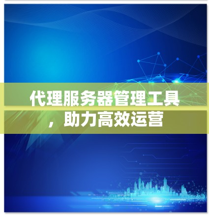 代理服务器管理工具，助力高效运营