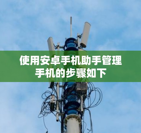 使用安卓手机助手管理手机的步骤如下